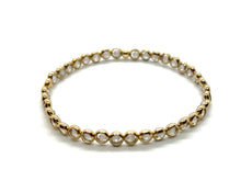  5mm Gem Framed Beaded Bracelet