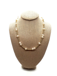  2mm Classic Pearl Beaded Necklace