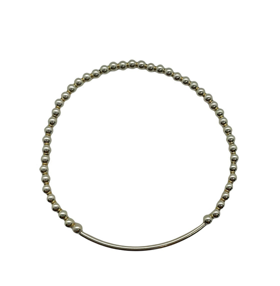 Yellow Gold Filled Classic Bar Collection Bracelet