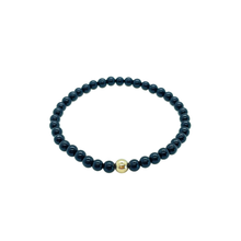  Black Agate Gemstone Bracelet
