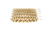 4mm Yellow Gold Filled Classic Matte Bracelet