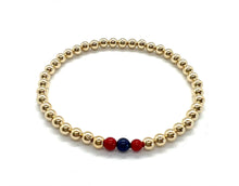  College Series Gemstone Beaded Bracelet
