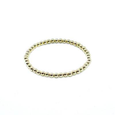 3mm Classic Beaded Bracelet