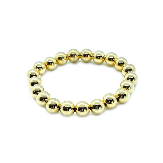 6mm Classic Beaded Bracelet