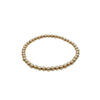 4mm Yellow Gold Filled Classic Matte Bracelet