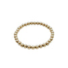 5mm Yellow Gold Filled Matte Classic Bracelet