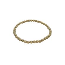  4mm Yellow Gold Filled Classic Corrugated Bracelet