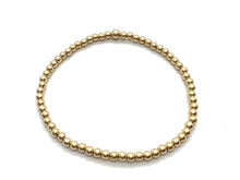  3mm Yellow Gold Filled Classic Matte Bracelet