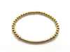 4mm Yellow Gold Filled Long Bar Classic Collection Bracelet