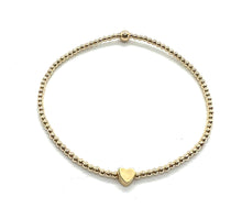  2mm Heart Bracelet