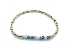  3mm Larimar Gemstone Bracelet