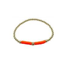  Orange Heishi Bracelet