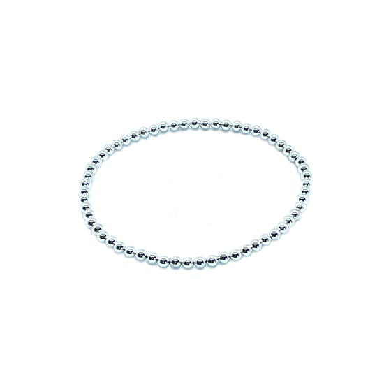 3mm Classic Beaded Bracelet