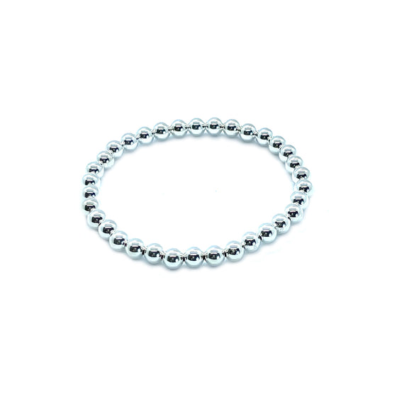 5mm Classic Beaded Bracelet
