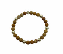  6mm Wood Gemstone Bracelet