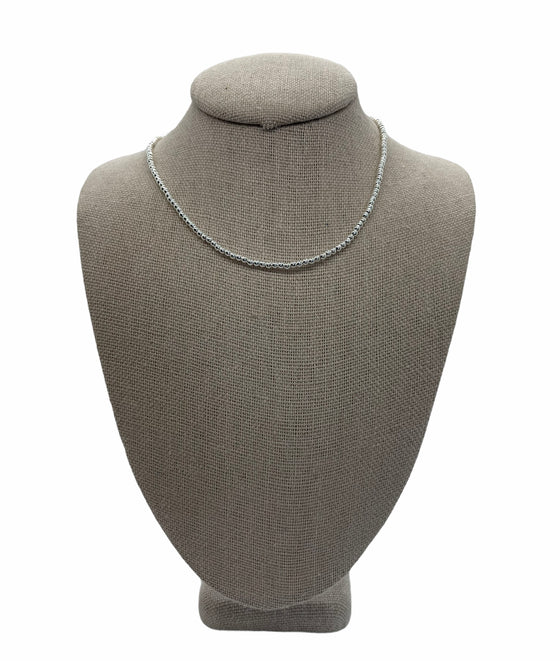 2mm Classic Beaded Necklace